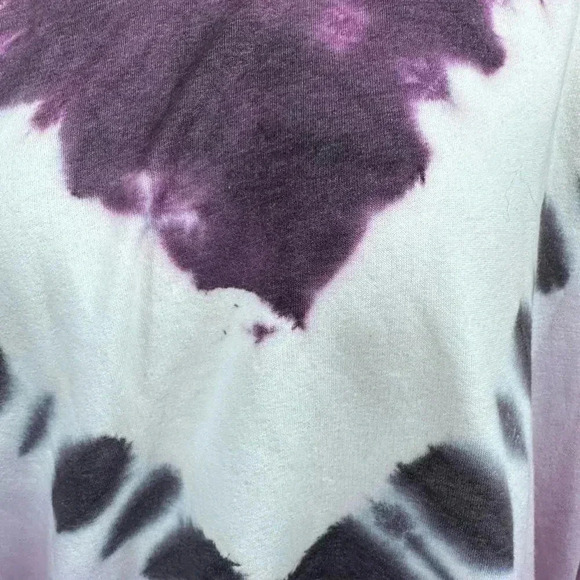 Livi Active purple tie dye sweatshirt size 14/16 - Picture 6 of 8
